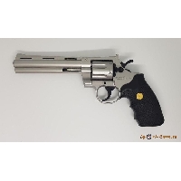 Страйкбольный револьвер Galaxy G.36S (Colt Python) серебристый - фото №1