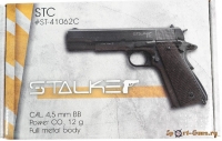 Пневматический пистолет Stalker STC (Colt 1911A1) - фото №5