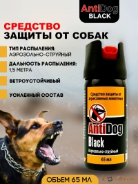 Распылитель AntiDog Black 65мл