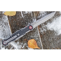 Нож Mr.Blade Ferat Stonewash serrated 