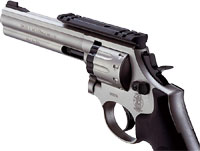 Пневматический пистолет Револьвер Smith&Wesson 6'' Nickel - фото 2