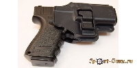 Galaxy.15+ Модель пистолета Glock17 с кобурой