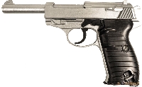  Модель пистолета Walther P38 (GalaxyG.21S) Silver 