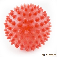 Мяч массажный красный, арт. 300109, диаметр 9 см