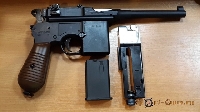 Пистолет пневматический Umarex Legends C 96 (Маузер  712) - фото №4