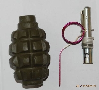 Макет гранаты Ф-1 (учебно-тренировочный) - фото №1