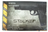 Пневматический пистолет Stalker S1911G (Colt) - фото №6