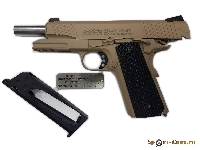 Пистолет пневматический Swiss Arms SA1911 Military Rail Pistol - фото №1