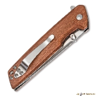 Нож складной Boker Magnum Straight Brother Wood (BK01MB723) - фото №1