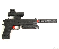 Пистолет Angry Ball M92 Black - фото №1