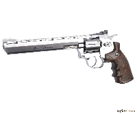 Револьвер Airsoft Dan Wesson 8 Silver - фото №1