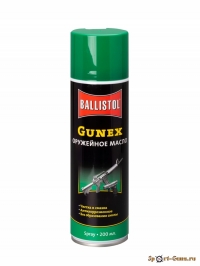 Оружейное масло Ballistol Gunex spray 200ml