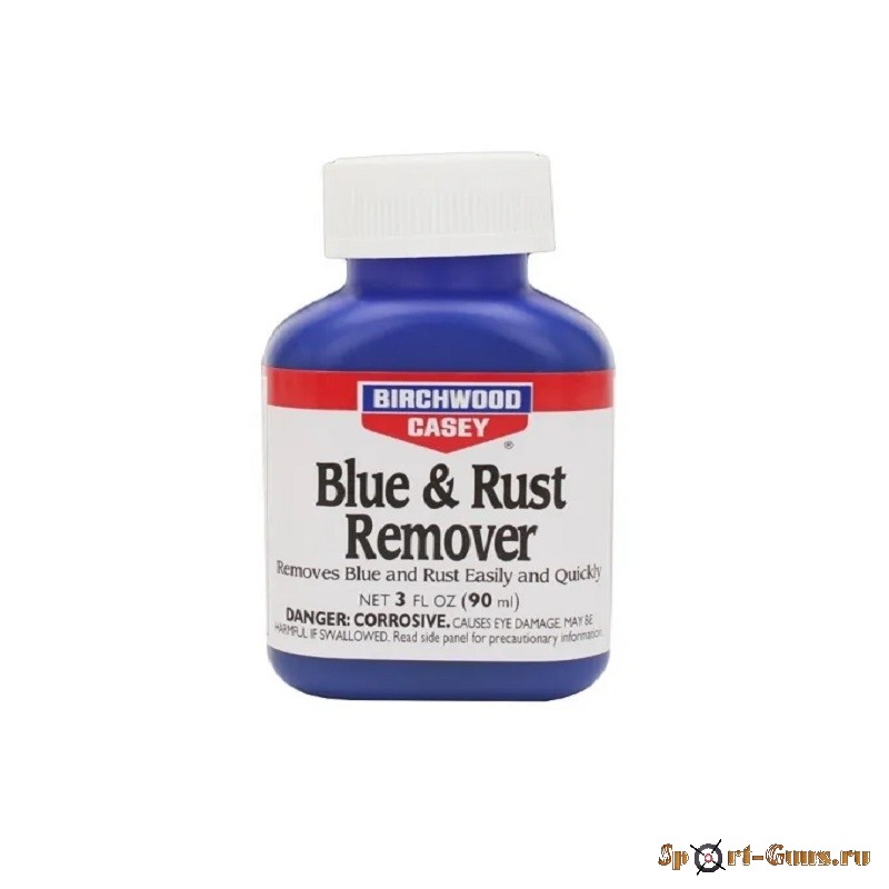 Средство для удаления ржавчины и воронения Birchwood Blue & Rust Remover 90мл 16125