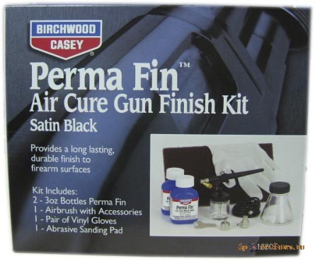 Набор Perma Fin Air Cure Gun Finish Kit Satin Black 15301