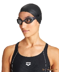 Женские очки для плавания Arena THE ONE WOMAN clear-black-black - фото №9