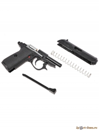 Пневматический пистолет Stalker PPKS 4.5 мм (Walther PPK/S, Blowback) - фото №2