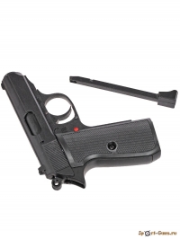 Пневматический пистолет Stalker PPKS 4.5 мм (Walther PPK/S, Blowback) - фото №3