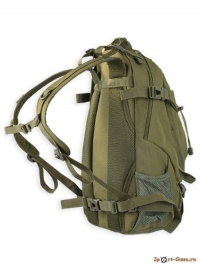 Рюкзак тактический ShotTime Basic 25л, полиэстер 900D, 45х31х15 см, олива, 800г - фото №2