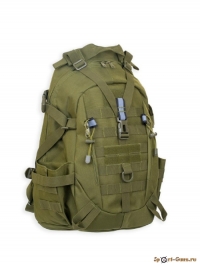 Рюкзак тактический ShotTime Basic 25л, полиэстер 900D, MOLLE, 51х31х15 см, олива, 900г - фото №1