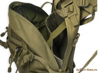 Рюкзак тактический ShotTime Basic 25л, полиэстер 900D, MOLLE, 51х31х15 см, олива, 900г - фото №5