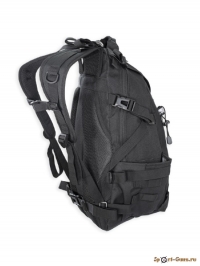 Рюкзак тактический ShotTime Basic 25л, полиэстер 900D, MOLLE, 51х31х15 см, черный, 900г - фото №4
