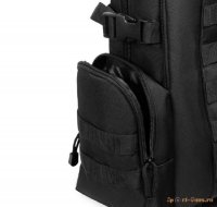 Рюкзак тактический ShotTime Tactical 30л, полиэстер 600D, MOLLE, 50х31х18 см, черный, 1000г - фото №5