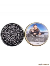 Пули пневматические Borner Pointed 5.5 мм (250 шт, 1.15 грамм) - фото №1