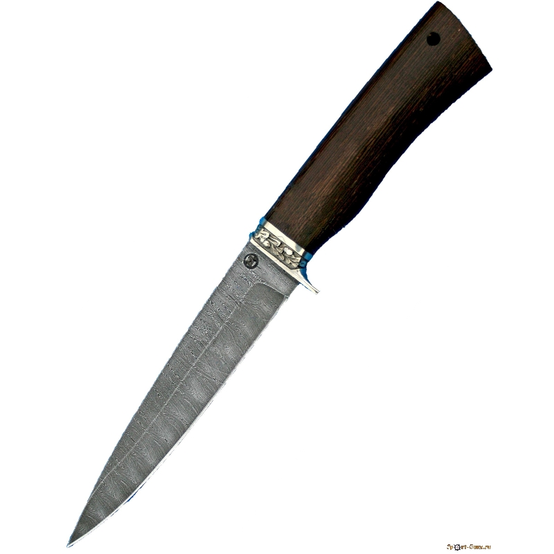 Нож "Хищник" (дамаск)