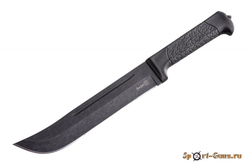 Нож "Burgut" (Stonewash черный)