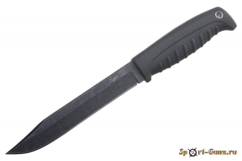 Нож "Таран" (Stonewash черный)