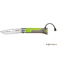 Нож Opinel N8 Outdoor Earth-Green