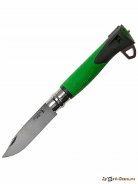 Нож Opinel №12 Explore цвет зеленый