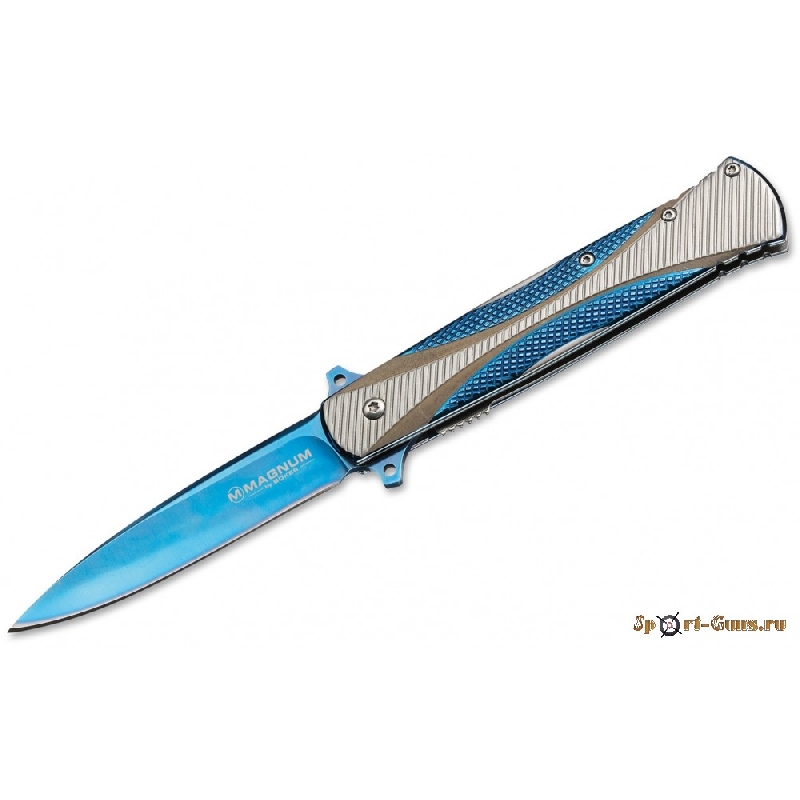 Нож Boker складной BK01LG114 SE Dagger Blue , сталь 440А