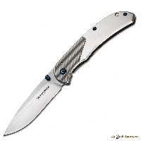 Нож Magnum BK01RY863 Blue Dot, сталь 440A, рукоять нержавеющая сталь