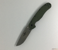 Нож Ontario RAT-1 (Aus8, satin, т.зеленая рук.) ON8848OD