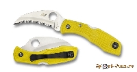 Нож складной Spyderco Tasman Salt Yellow SC/106SYL