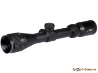 Прицел Gaut Quartz 2-7x32, AO, сетка 3 (Mil-Dot) нить, без подсветки, 25.4мм, 1/4 МОА