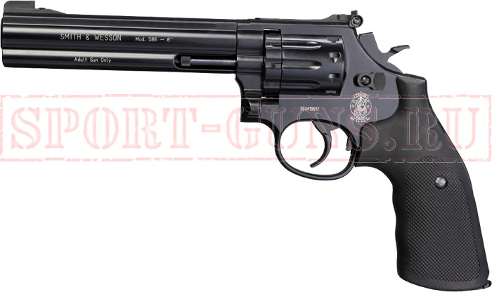 Пневматический пистолет Револьвер Smith and Wesson mod. 586 6"