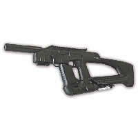 Пневматический пистолет-пулемет Дрозд 661-бункер