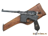 Пистолет Маузер С96 с  деревянным приставным прикладом,