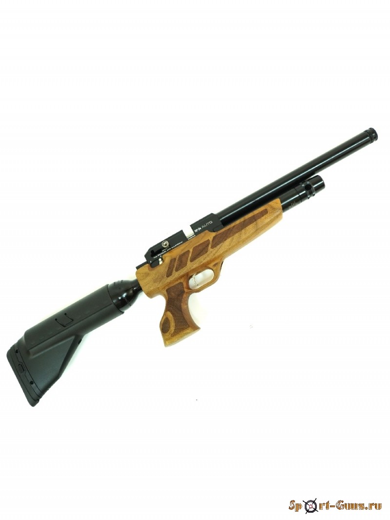 Пневматический пистолет Kral Puncher NP-04 Auto (орех, PCP) 5,5мм
