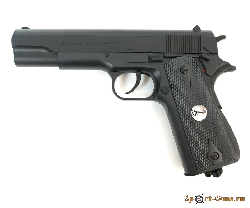 Пистолет Borner CLT125 (Colt 1911) пластик