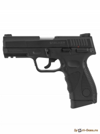 Пистолет пневматический Stalker STPT (Taurus PT 24/7 G2) к.4,5мм, 12г CO2, металл, 105 м/с, Hop-Up, 