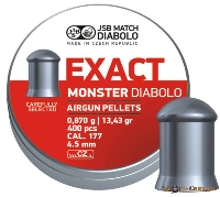 Пули Exact Diabolo Monster 0,87g (400шт.)
