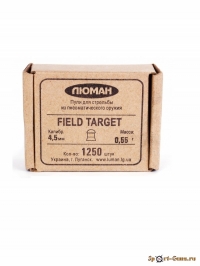 Пули Люман Field Target, 0,55г сферические (1250 шт.).