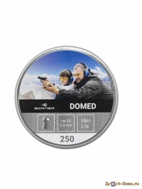 Пули пневматические Borner Domed 5.5 мм (250 шт, 1.5 г)