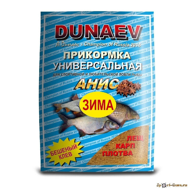 Прикормка "DUNAEV iCE-КЛАССИКА" 0.9кг Анис