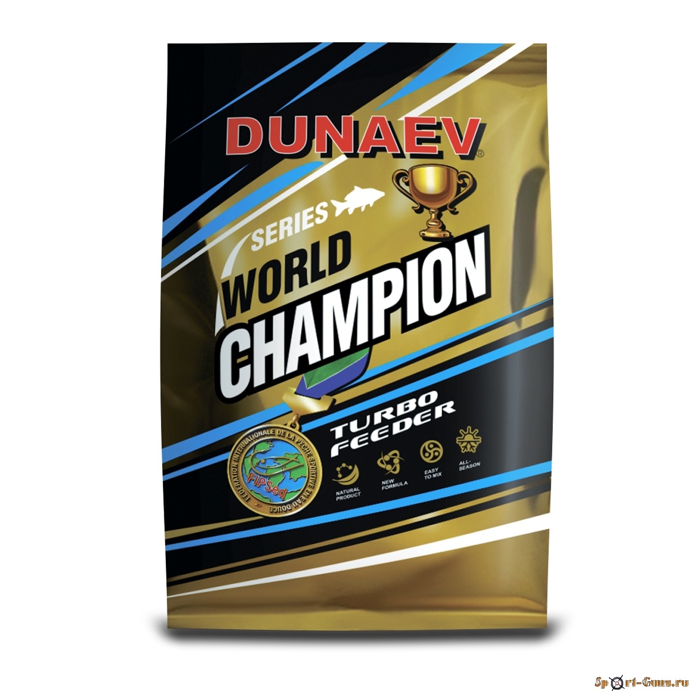 Прикормка "DUNAEV-WORLD CHAMPION" 1кг Turbo Feeder
