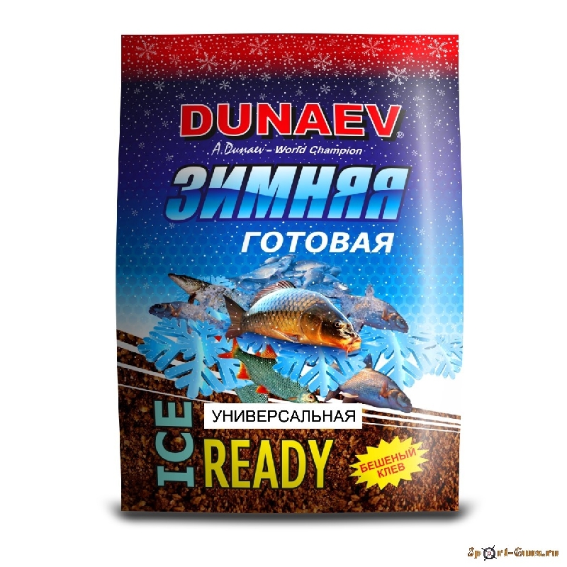 Прикормка "DUNAEV iCE-READY" 0.5кг Универсальная