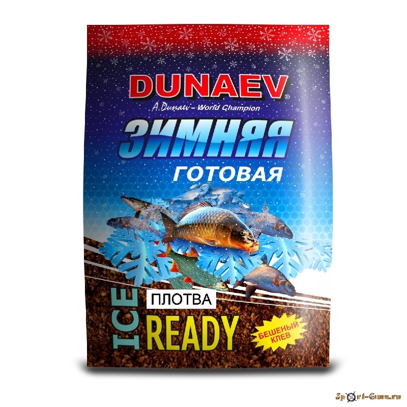 Прикормка "DUNAEV iCE-READY" 0.5кг Плотва